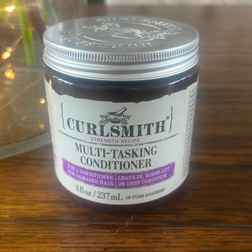 Curlsmith Multi-Tasking Leave-In Deep Conditioner 8 fl oz ~ NEW